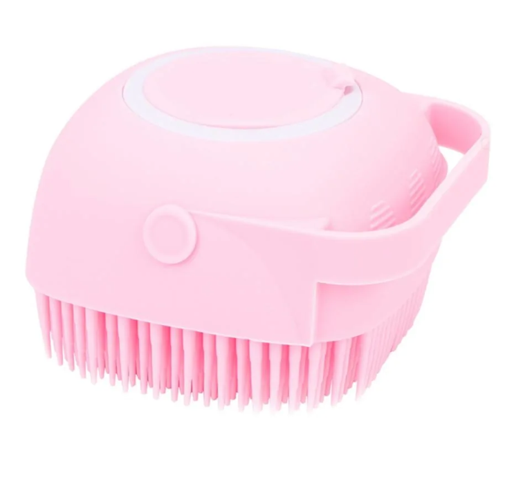 Massaging and Soap Dispensing Dog Bath Brush
